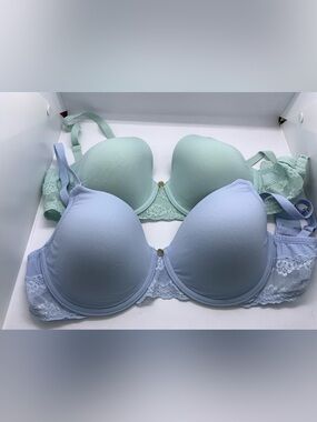 (2) NATORI Bliss Perfection Unlined Underwire Bra